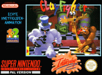 ClayFighter PAL Super Nintendo PAL box art